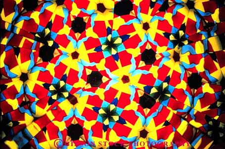 Stock Photo #3430: keywords -  abstract angle colorful geometric geometry horz kaleidoscope pattern texture