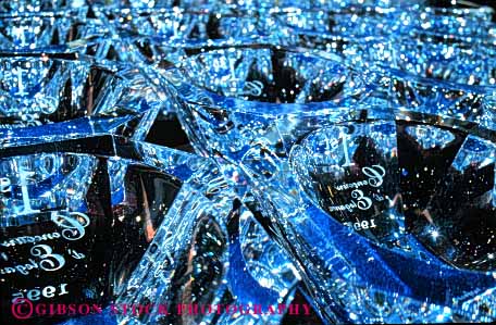 Stock Photo #4534: keywords -  abstract clean clear complex crystal crystalline detail glass horz shiny