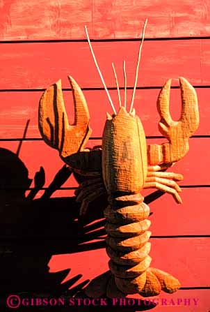 Stock Photo #4579: keywords -  animal art artistic carve carved carving chisel craft create creative cut lobster sculpture vert wood