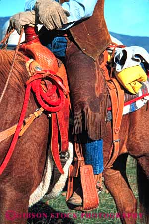 Stock Photo #4588: keywords -  americana career cowboy folklore horse horseman job occupation outdoor outside ranch released saddle southwest tradition traditional vert vocation west western wrangler