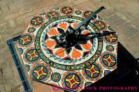 Stock Photo #4611: keywords -  art celestial date dial horz move movement season shadow sun sundial tile time