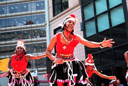 Stock Photo #4744: keywords -  african american bantaba black california celebrate celebrating celebration color colorful coordinate coordinated costume culture dance dancers dancing display dress ethnic event festival group heritage horz minority move movement music musical oakland perform performance performers performing practice routine show stage team together traditional women