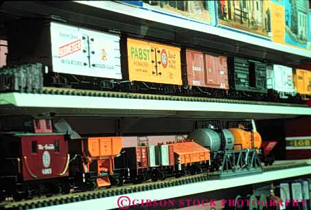 Stock Photo #4833: keywords -  buy commerce display economics economy horz merchandise play railroad retail sales sell store toy toys train