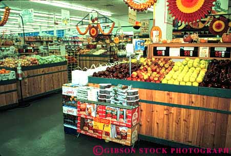 Stock Photo #4855: keywords -  advertise business commerce consume consumerism department display economics economy enterprise exhibit fresh fruit grocery horz inventory merchandise merchandising present produce product products promote retail retailer sale sales sell selling store supermarket trade vegetable