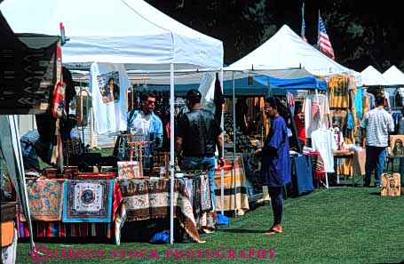 Stock Photo #4872: keywords - art arts business canopy commerce craft crafts economics fair festival horz little mobile movable one person portable retail sell seller selling serve service small tent vendor