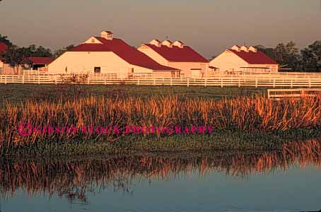 Stock Photo #4881: keywords - agriculture barn building clean country countryside dawn farm fence george grass green historic horse horz marsh open park pasture ranch range rangeland rural space stable swamp texas wetland