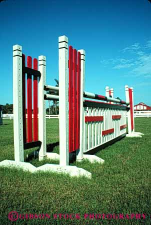 Stock Photo #4882: keywords -  agriculture clean country countryside equipment farm fence florida grass green horse jump open pasture ranch range rangeland rural space vert