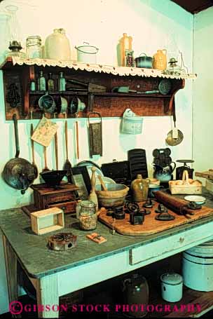 Stock Photo #4914: keywords - americana antique antiques bench collector collectors cooking craft hand historic history house item junk kitchen lindheimer old second tool tools tradition traditional used valuable vert vintage