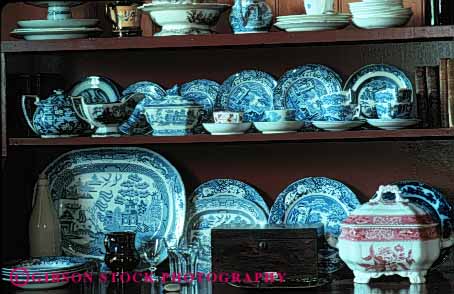 Stock Photo #4925: keywords -  americana antique antiques collector collectors cup cups dish dishes hand historic history horz item junk kitchen old plate plates second tradition traditional used valuable vintage ware