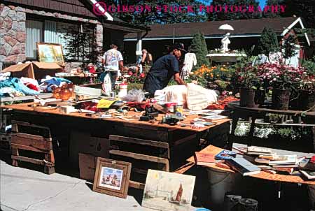 Stock Photo #4936: keywords - barter business cash cheap down garage hand home horz household inexpensive little me merchandise people residential retail sale second sell small tag temporary use used yard