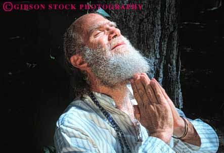 Stock Photo #5020: keywords - alone calm guru hand hands horz man meditate meditating meditation meditator metaphysical outdoor outdoors outside peace peaceful pray privacy private quiet released serene solemn solitude spirit swami