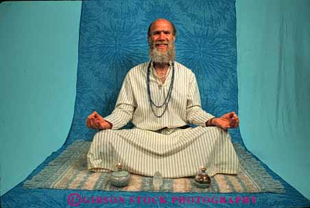 Stock Photo #5022: keywords -  alone calm guru horz lotus man meditate meditating meditation meditator metaphysical peace peaceful pray privacy private quiet released serene sit solemn solitude spirit swami tent yoga