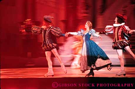 Stock Photo #5030: keywords - act acting actors actress art costume display drama dramatic horz ice perform performance performers performing production show skate skill visual