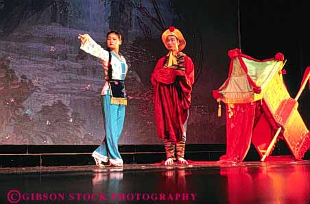 Stock Photo #5032: keywords -  act acting actors actress art asian china chinese costume display drama dramatic horz perform performance performers performing production show skill splendid stage visual