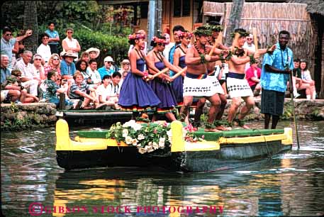 Stock Photo #5035: keywords - act acting actors actress art boat canoe center costume cultural display drama dramatic hawaii heritage horz oahu perform performance performers performing polynesian production show skill tradition traditional visual water