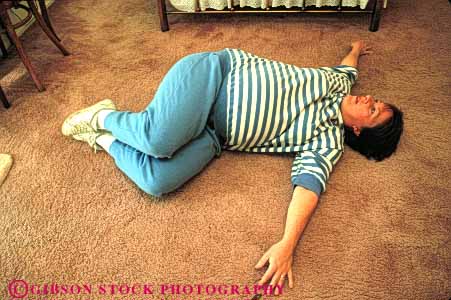Stock Photo #5044: keywords -  bedroom condition conditioning exercise fitness floor health home horz mother motherhood pregnant released stretch wife woman workout