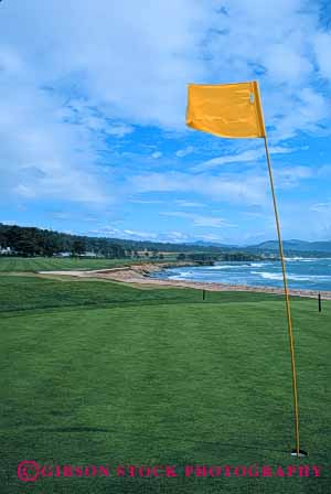 Stock Photo #5075: keywords -  beach carmel close coast course cut game golf golfing grass green groom groomed landscape landscaped lawn manicure manicured ocean pebble shore smooth surf trim trimmed vert