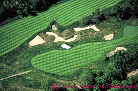 Stock Photo #5081: keywords - aerial close course cut elevate elevated game golf golfing grass green groom groomed horz island landscape landscaped lang lawn long manicure manicured new sand smooth trim trimmed york
