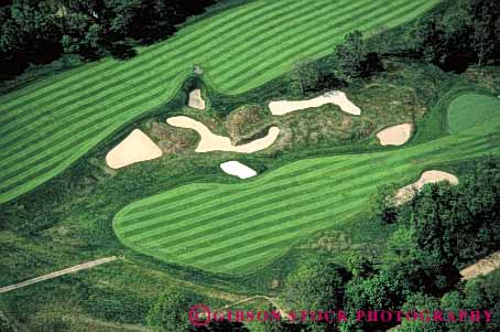 Stock Photo #5081: keywords -  aerial close course cut elevate elevated game golf golfing grass green groom groomed horz island landscape landscaped lang lawn long manicure manicured new sand smooth trim trimmed york