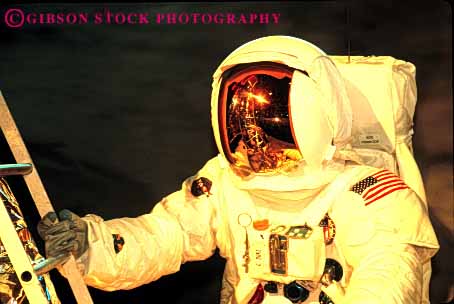 Stock Photo #5099: keywords -  astronaut environment exploration explore explorer horz industry model museum nasa outer science space suit technology