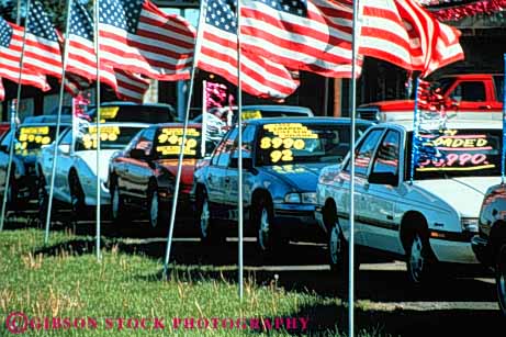 Stock Photo #3513: keywords -  alabama american americana and banner blue car flag horz lot national patriot patriotism red spangled spirit star states symbol united unity used white