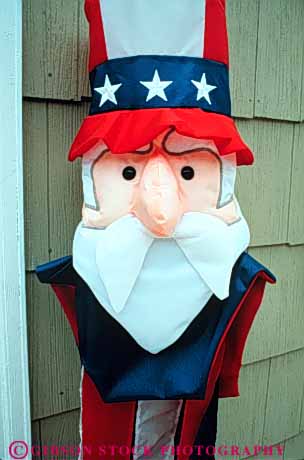 Stock Photo #3518: keywords - americana and banner blue national patriot patriotism red sam sock spangled spirit star states symbol uncle united unity vert white wind
