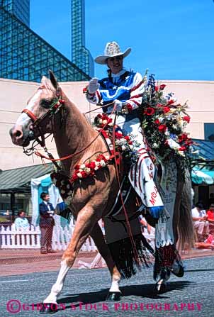 Stock Photo #5161: keywords -  allegiance america american americana and animal blue citizen clothes clothing country dedicate dedicated horse nation national nationality parade patriotic pledge portland red states united vert white woman