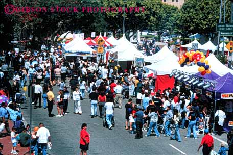 Stock Photo #5183: keywords -  amusement angeles cinco de fair festival fun horz los mayo midway park play summer tent tents thrill vendor vendors