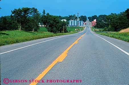 Stock Photo #5203: keywords - america american buildings city community highway horz nebraska neighborhood pavement rural safe safety secure security small street town union