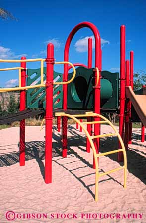 Stock Photo #5226: keywords - childhood clean climb climbing color colorful geometric geometry ground metal new plastic play playground safe shape shapes toy tunnel vert