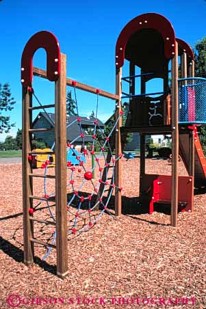 Stock Photo #5230: keywords - childhood clean climb climbing color colorful geometric geometry ground metal new plastic play playground safe shape shapes spider toy vert web wood
