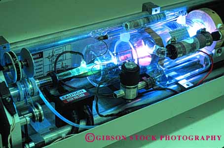 Stock Photo #5268: keywords -  argon beam chamber concentrate concentrated electric electrical electricity equipment exact glass high horz industry intense laser light lighting look manufacture manufacturing power powerful precise precision pure ray research science tech technical technology