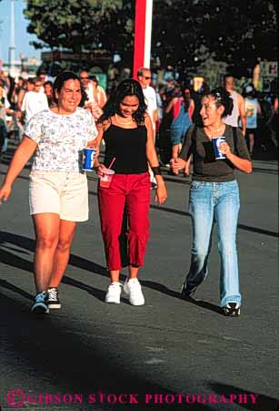 Stock Photo #5410: keywords - adult california class ethnic fair family field group high hispanic interaction minority outdoor outdoors outside people recreation sacramento school social state student students summer teen teenage teenager teenagers trip vert woman women young