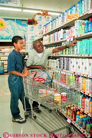 Stock Photo #14582: keywords -  adolescent adolescents african american black boy boys buy buyer buyers buying child children customer customers ethnic ethnicity for friend friends hispanic hygiene in male minorities minority mix mixed personal preteen preteens race racial released shampoo shop shopper shoppers shopping supermarket teen teenage teenager teenagers teens together vert young youth