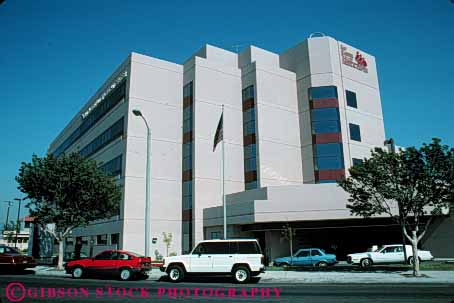 Stock Photo #5471: keywords -  architecture building center gabriel horz hospital medical medicine office san valley wall white